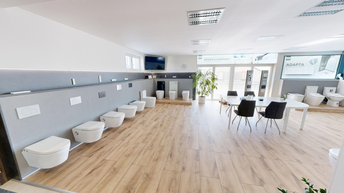 Nový showroom na Praze 4